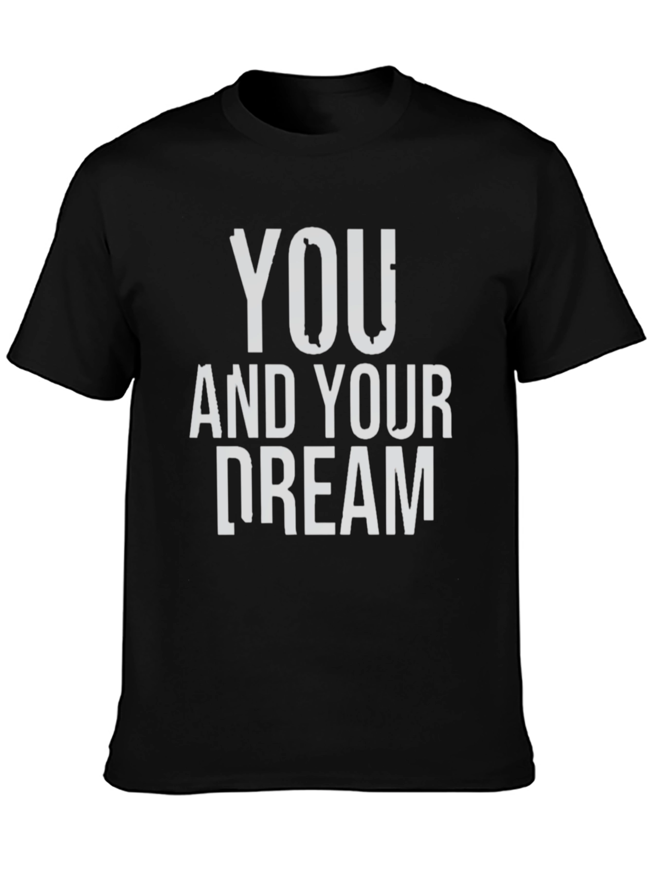 You and Your Dream Graphic Tee - Black