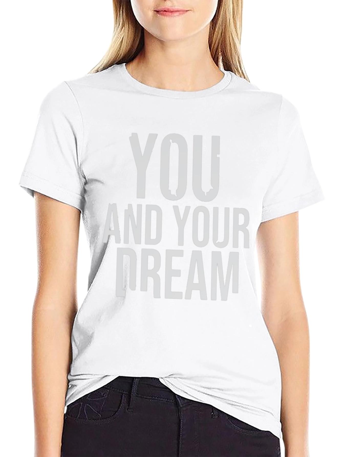 You and Your Dream Graphic Tee - Black