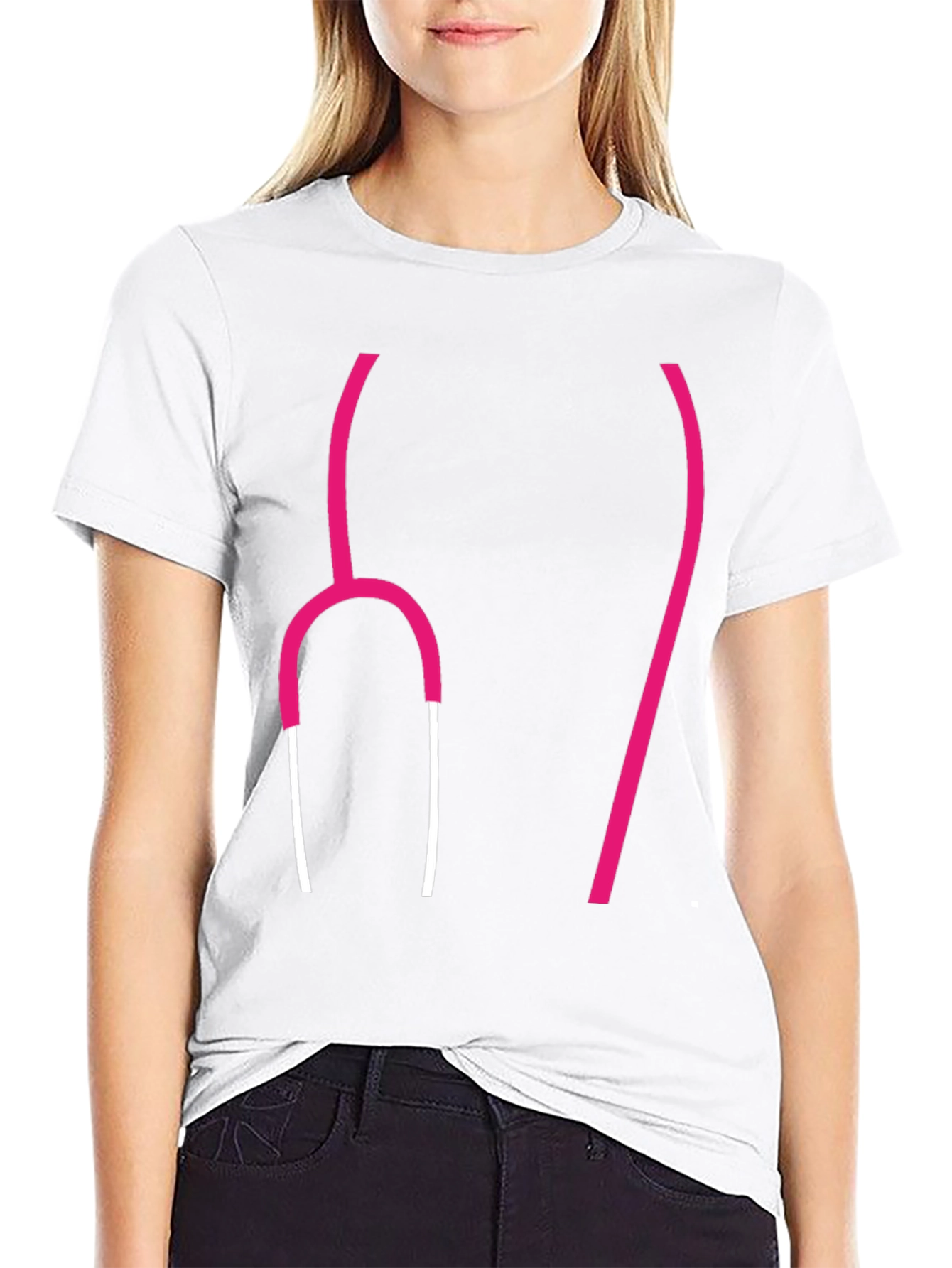 Stethoscope Graphic Tee - Medical Humor T-Shirt