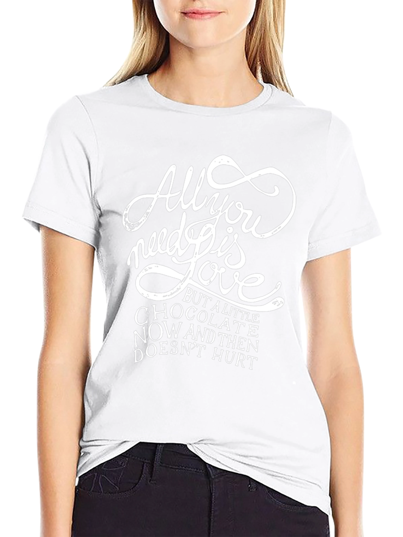 All You Need is Love Chocolate T-Shirt