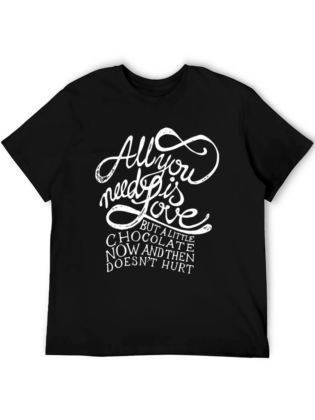 All You Need is Love Chocolate T-Shirt