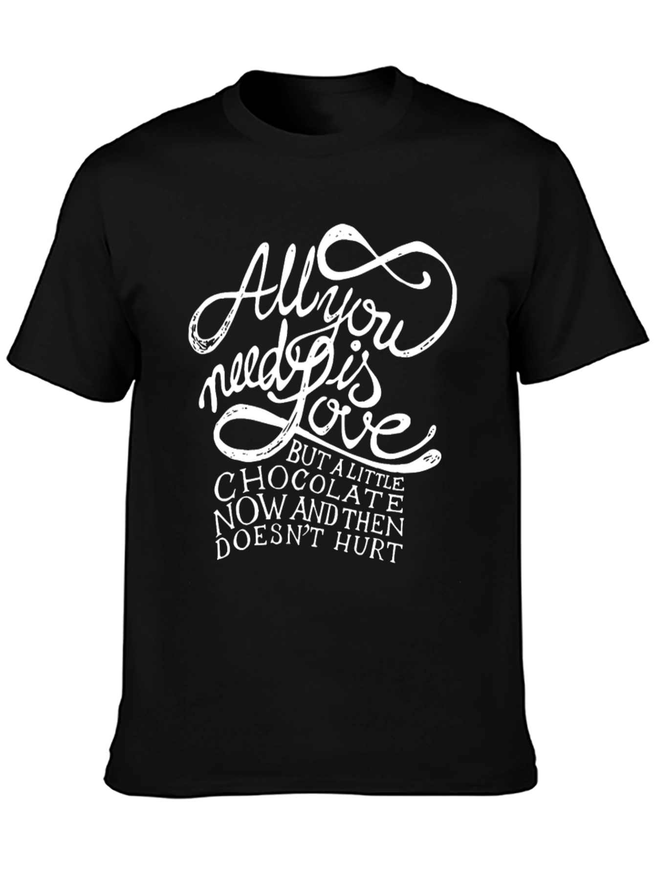 All You Need is Love Chocolate T-Shirt