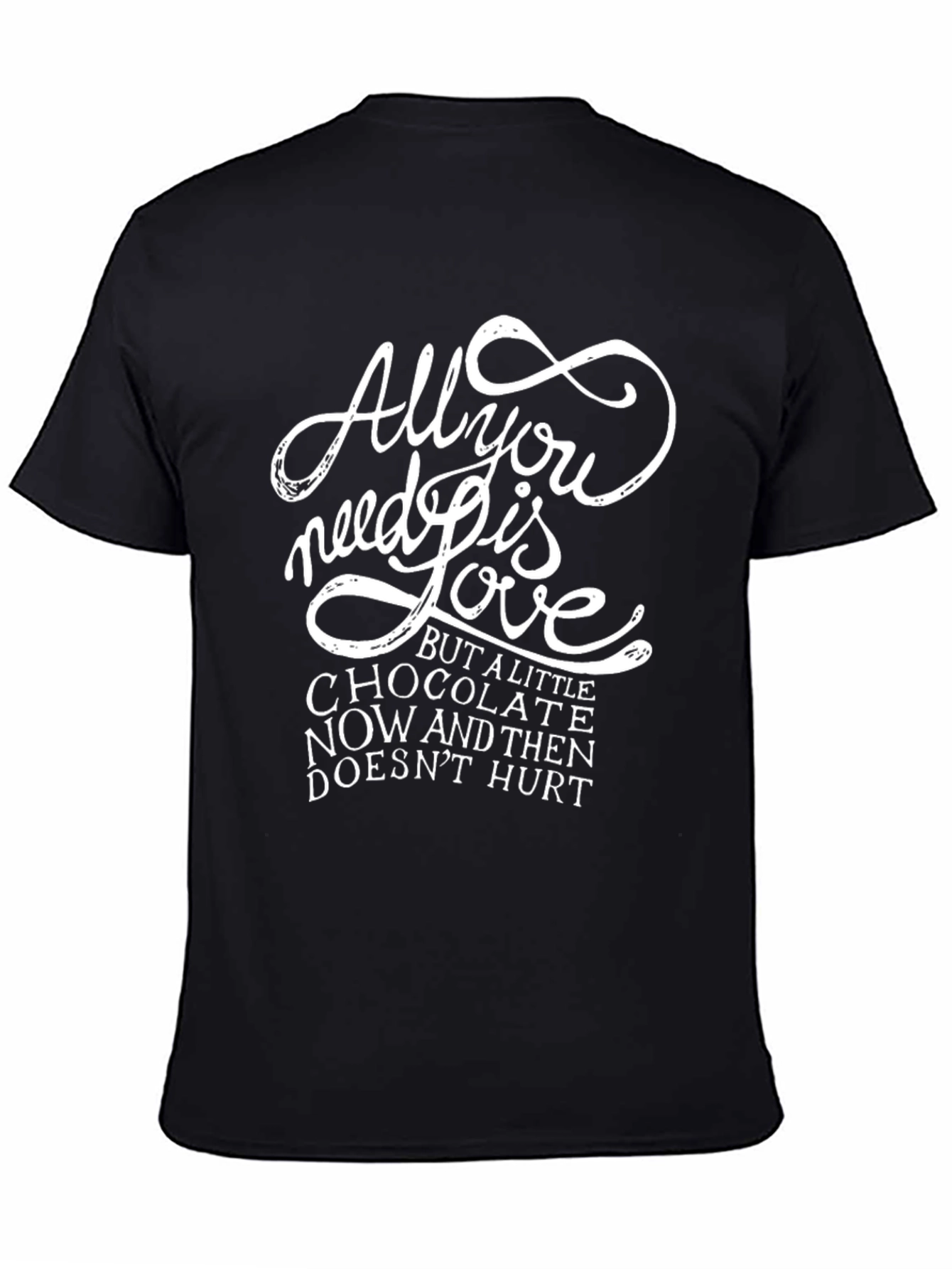 All You Need is Love Chocolate T-Shirt