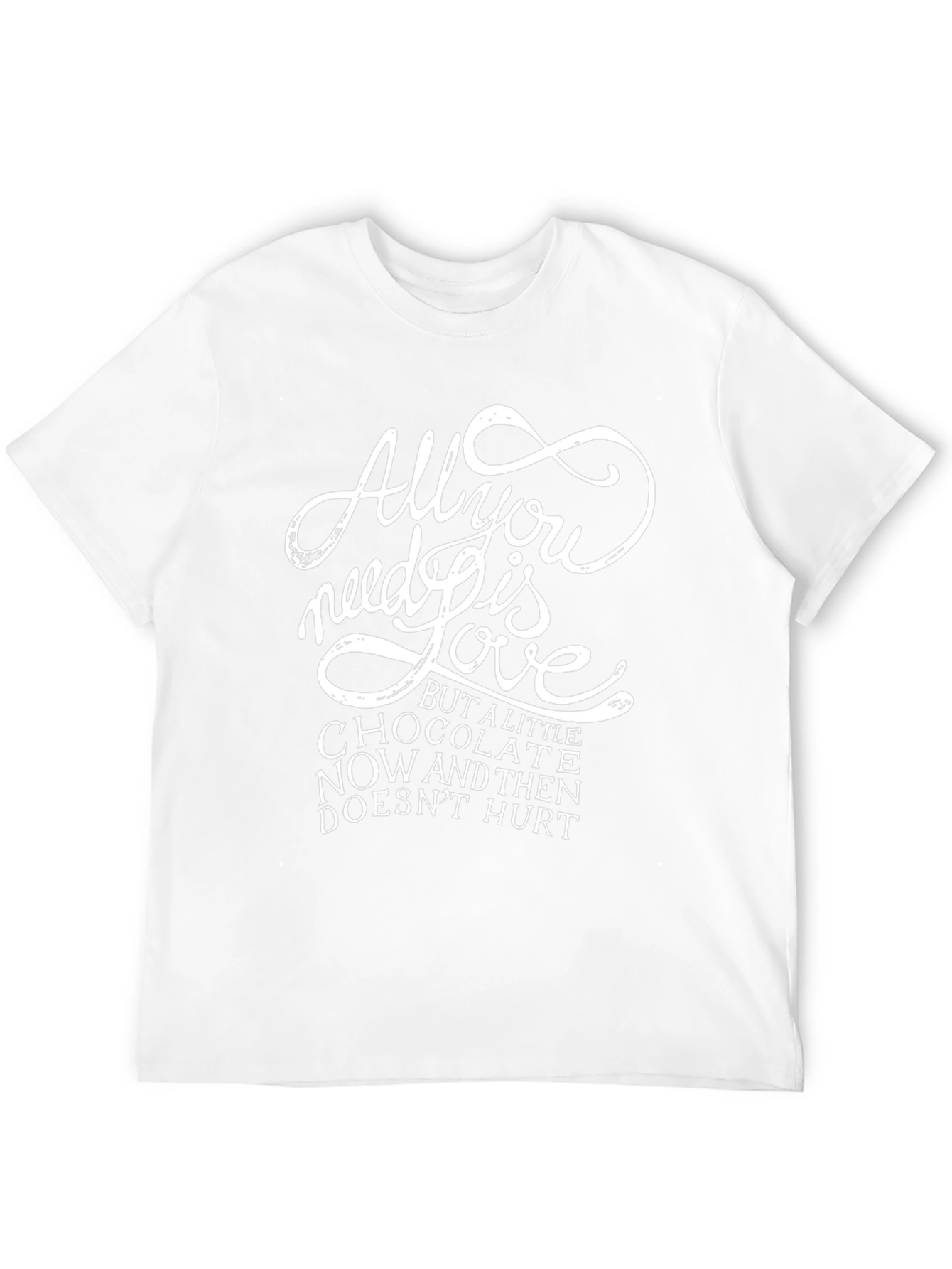 All You Need is Love Chocolate T-Shirt