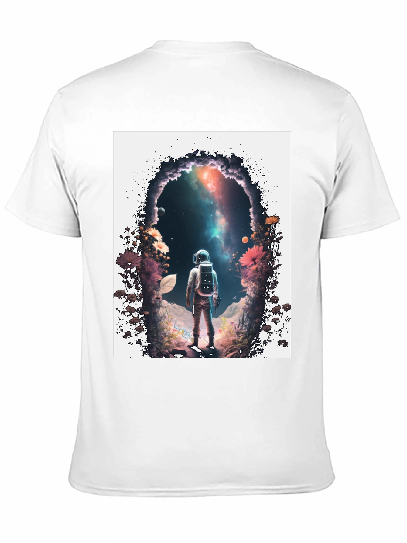 Astronaut Portal Graphic T-Shirt