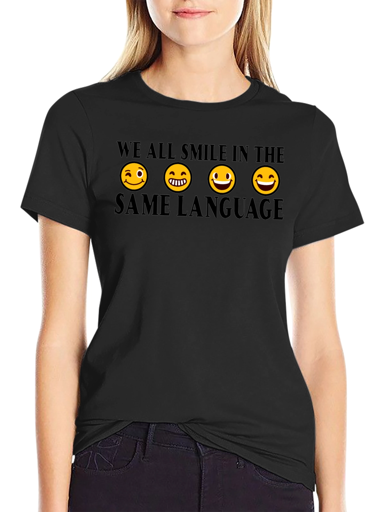 We All Smile Tee - Emoticon T-Shirt