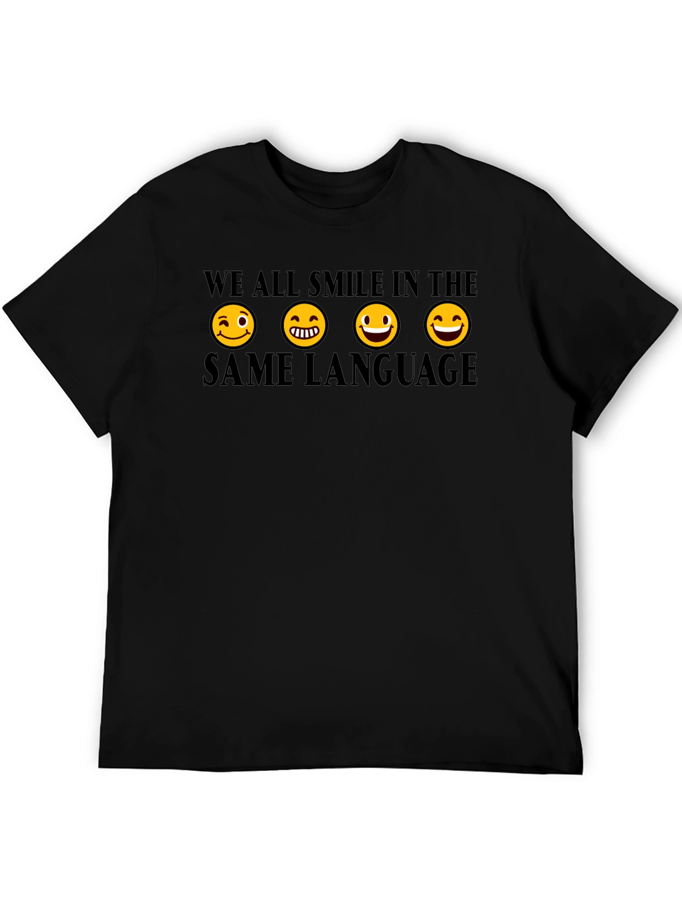 We All Smile Tee - Emoticon T-Shirt