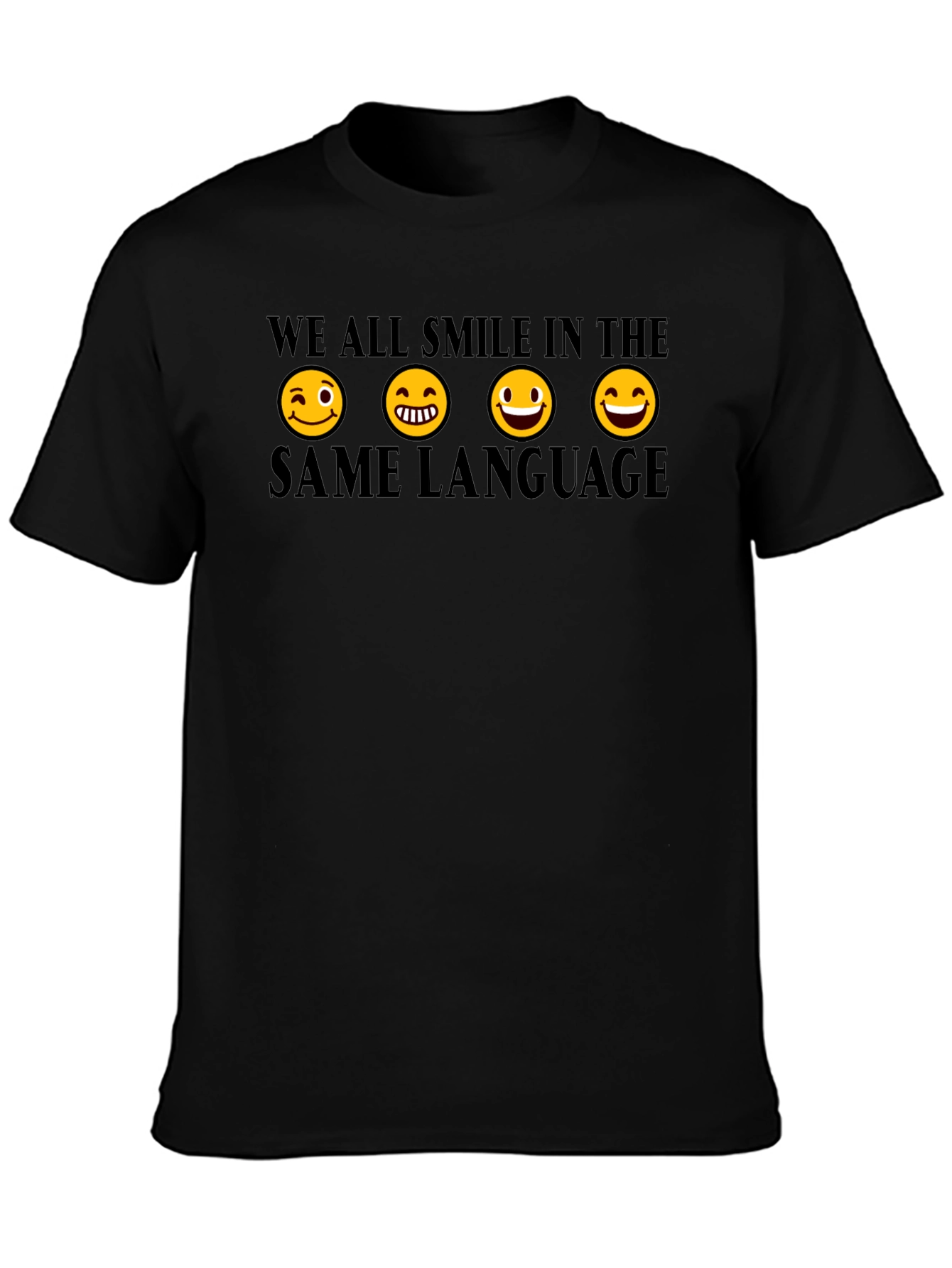 We All Smile Tee - Emoticon T-Shirt