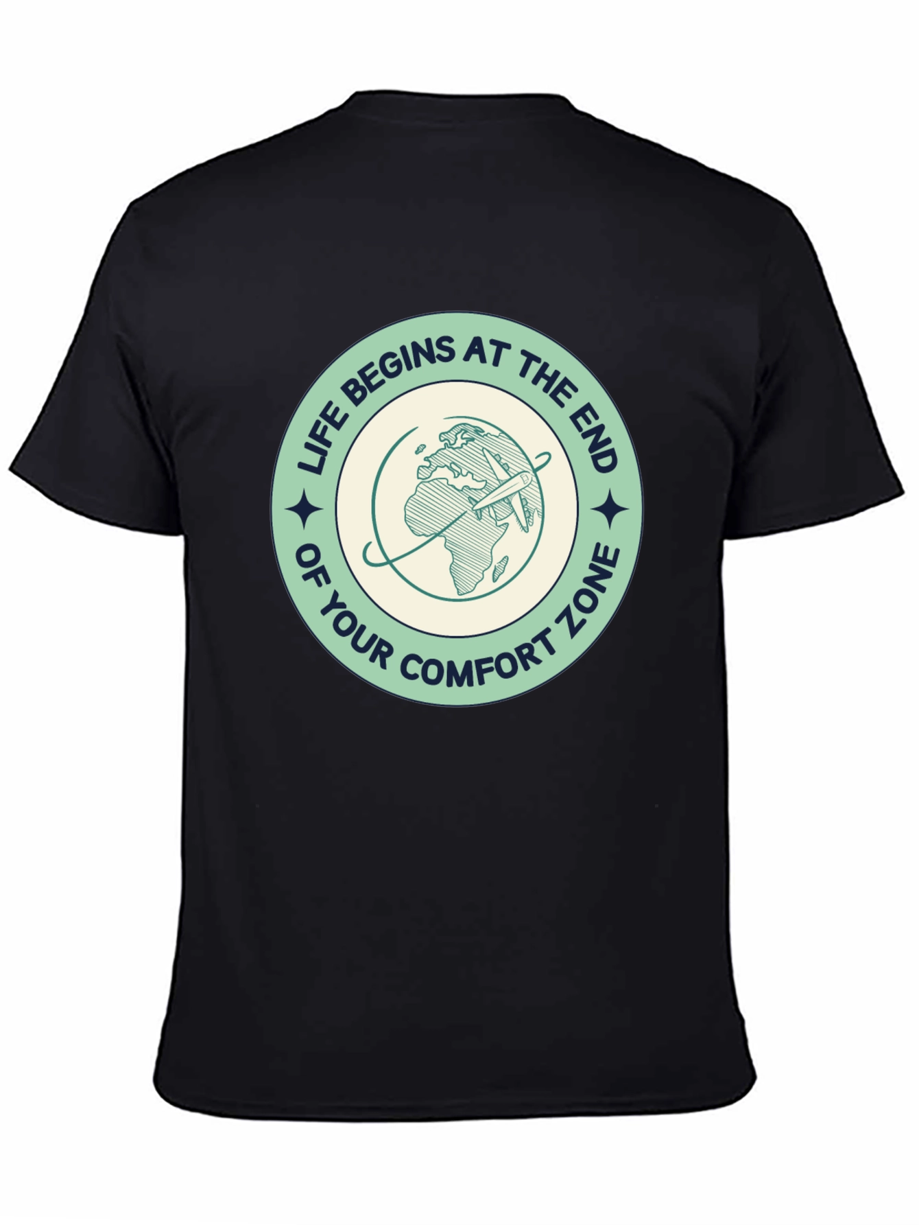 Adventure Begins Tee - Comfort Zone Departure