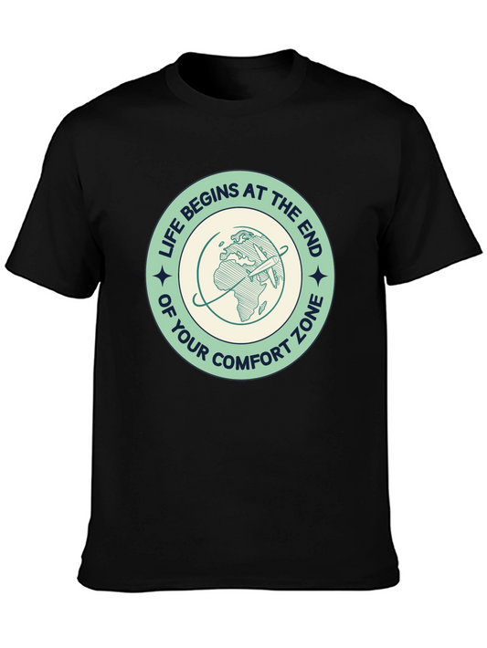 Adventure Begins Tee - Comfort Zone Departure