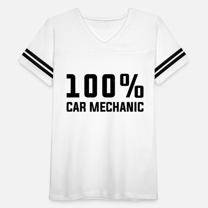 100% Car Mechanic Funny Mechanic
