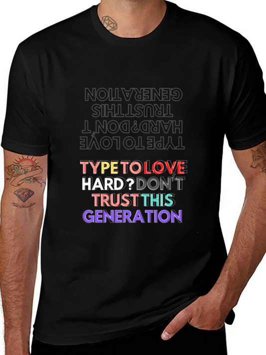 Type to Love Graphic T-Shirt
