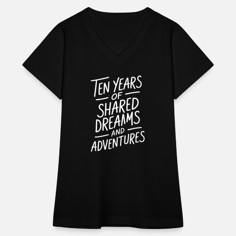 10th Wedding Anniversary Ten Years Of Shared