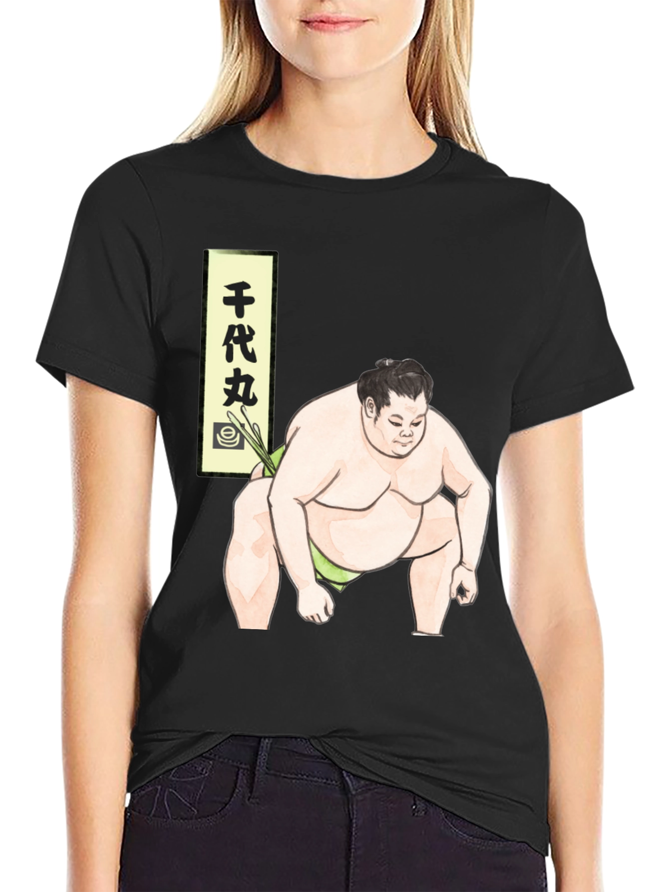 Sumo Wrestler Graphic Tee - Unique Design