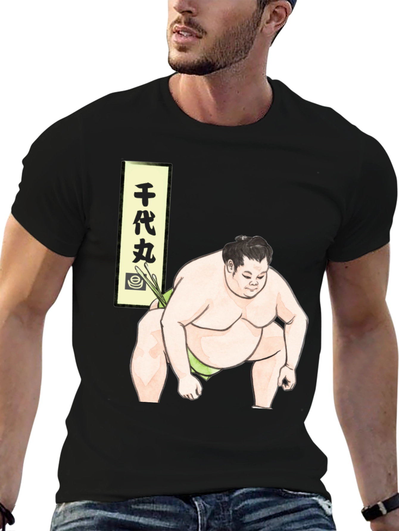 Sumo Wrestler Graphic Tee - Unique Design