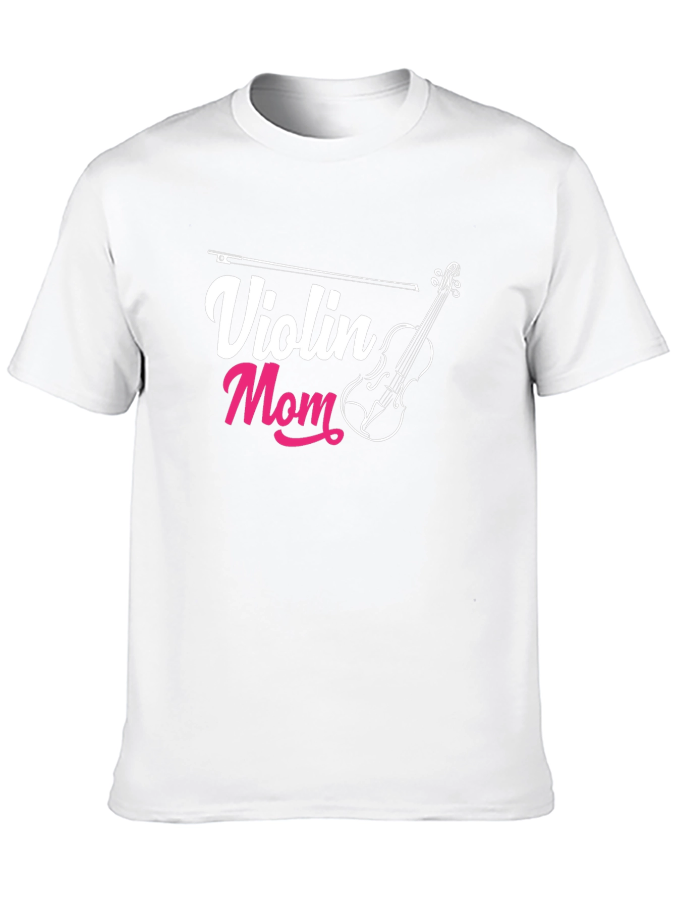 Violin Mom Graphic T-Shirt - Music Lover Tee