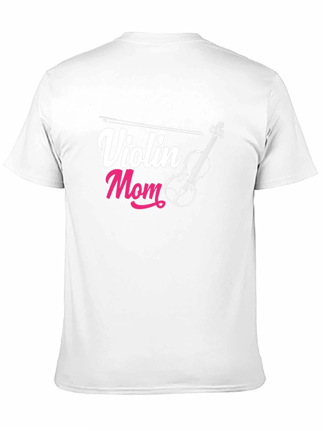 Violin Mom Graphic T-Shirt - Music Lover Tee