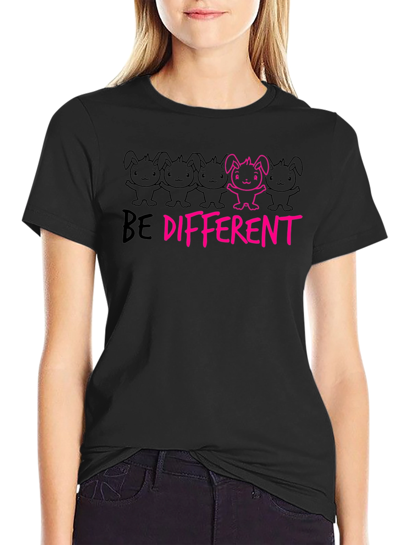 Be Different Bunny Tee