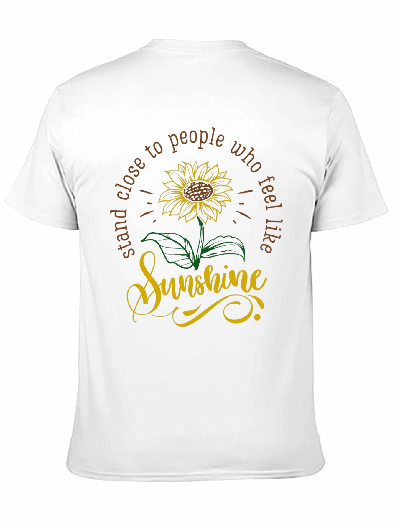 Sunshine Sunflower Graphic T-Shirt