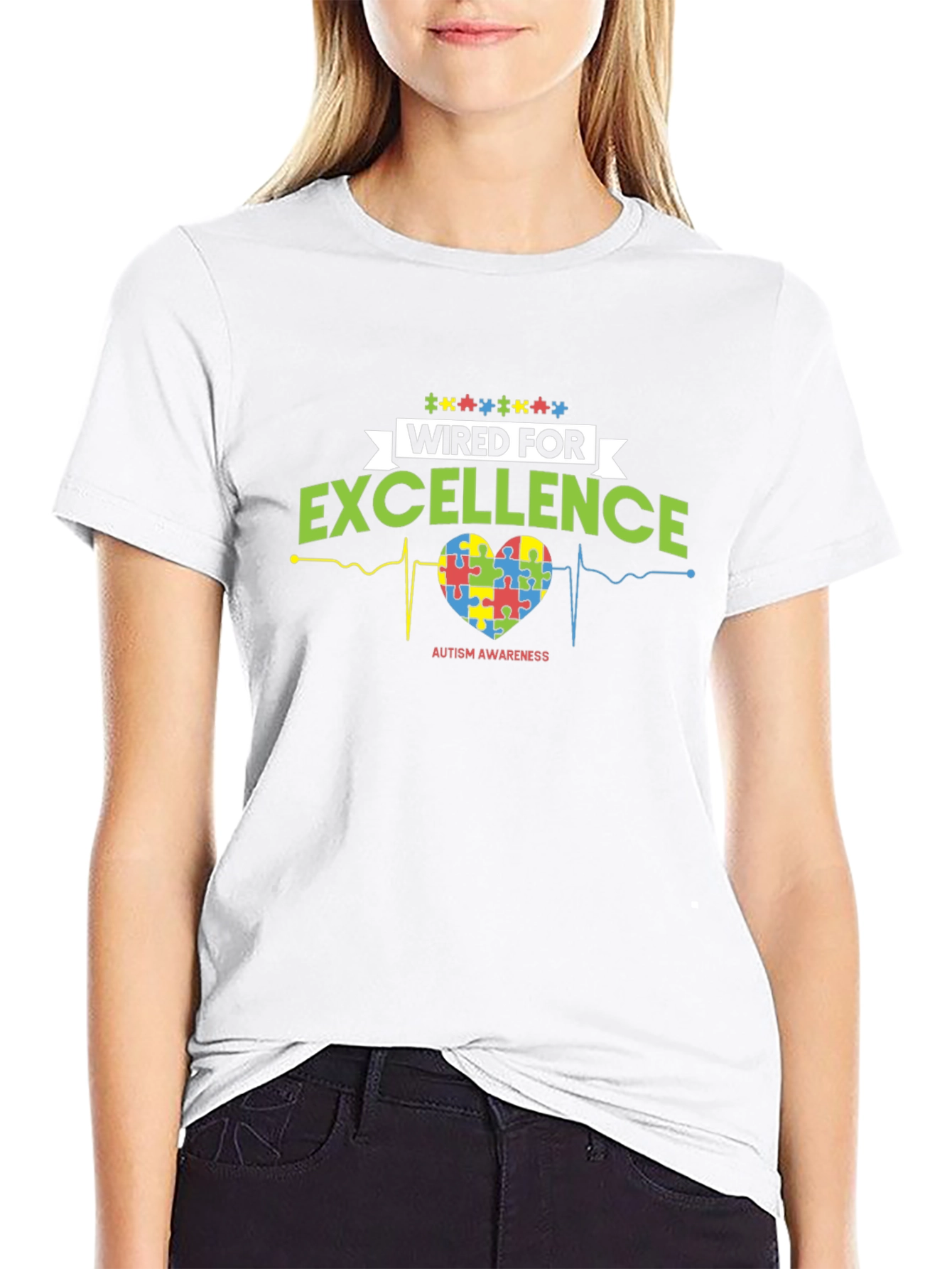 Autism Awareness T-Shirt - Wired for Excellence