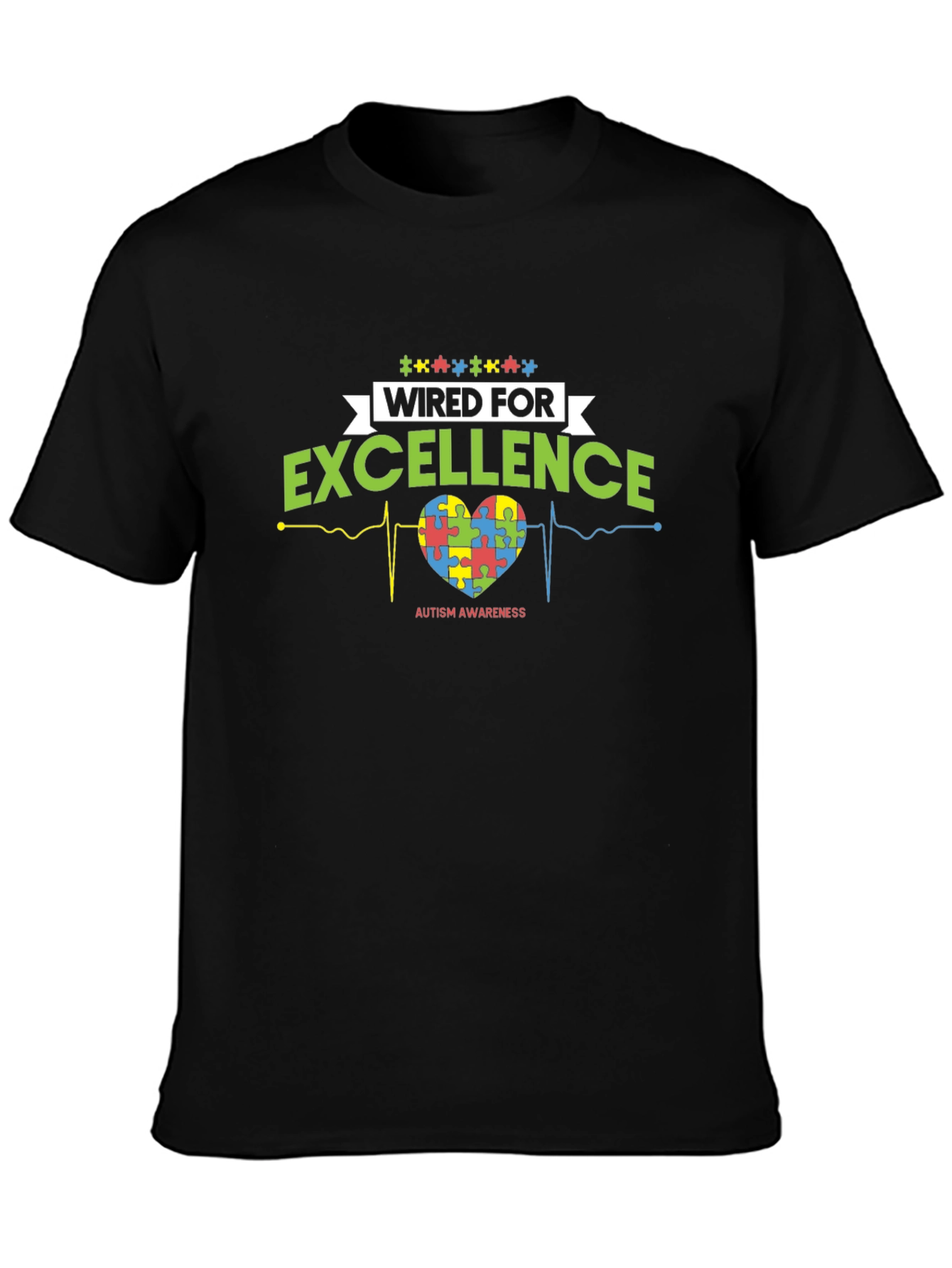 Autism Awareness T-Shirt - Wired for Excellence