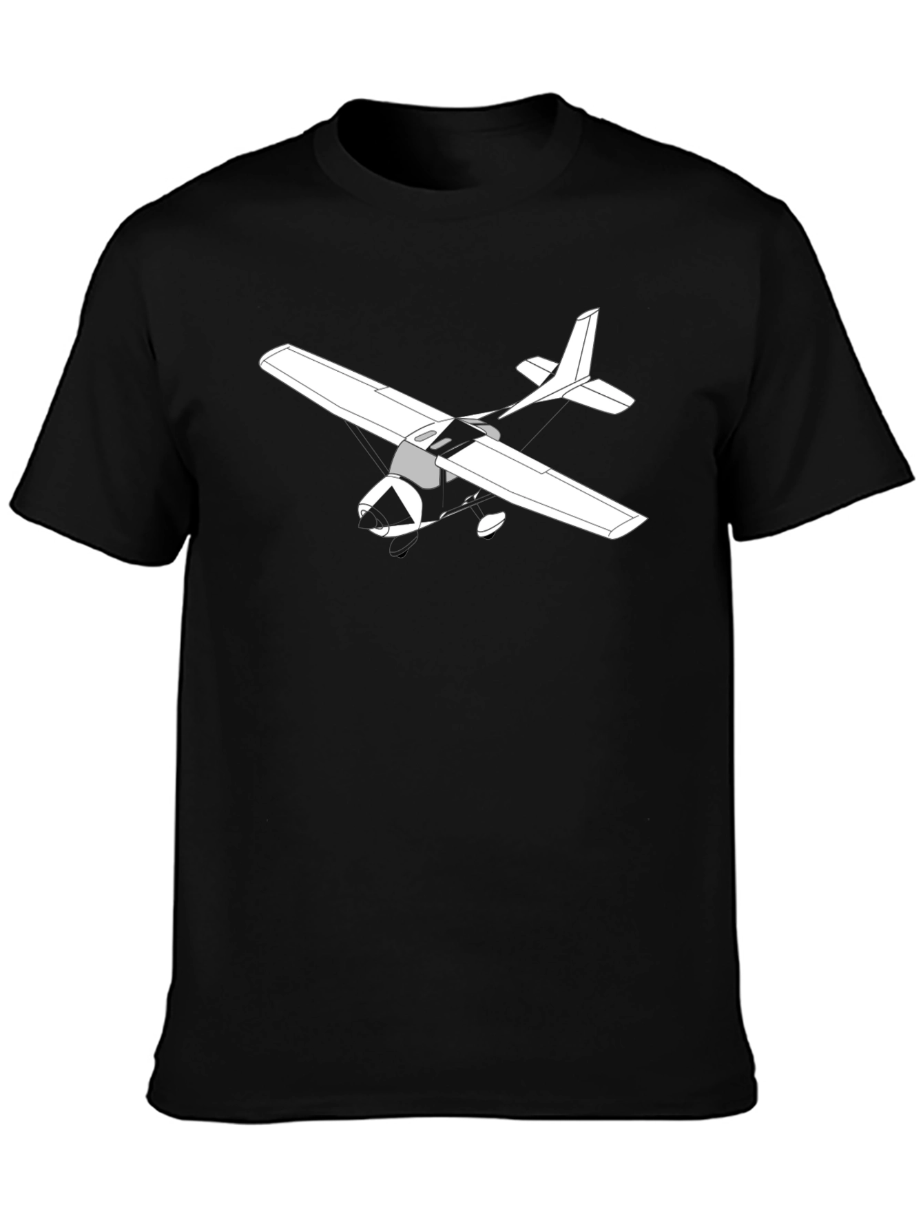 Airplane Graphic Tee - Aviation Enthusiast Shirt