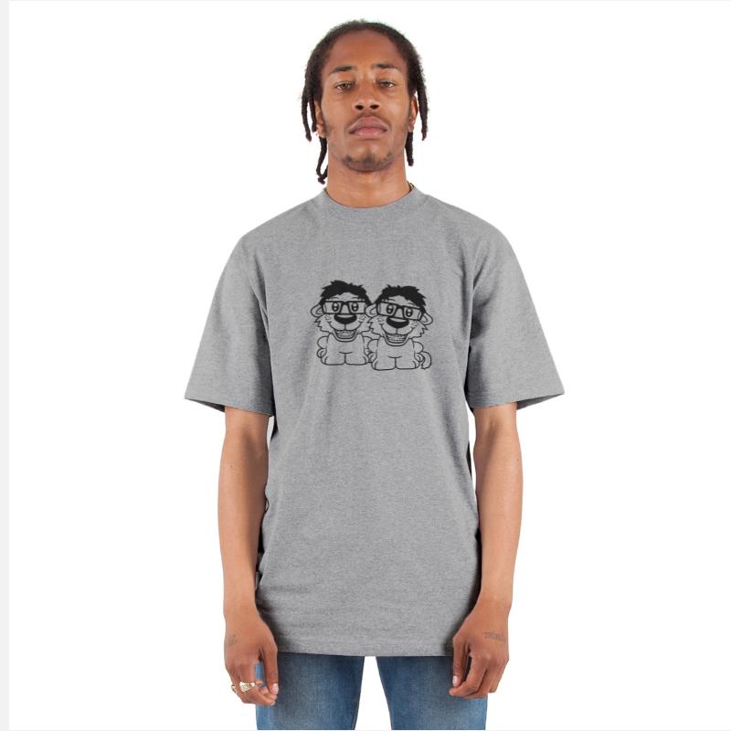 2 Dog Nerds Horn-Rimmed Glasses Geek Braces Smart