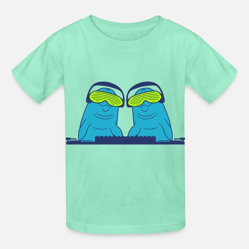 2 Dolphins Team Duo DJ Turntable Mixer Music Party