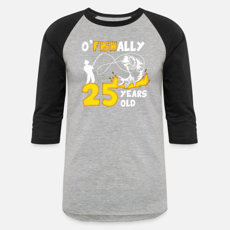 25th Birthday Fishing 1978 Vintage Fisherman Angle