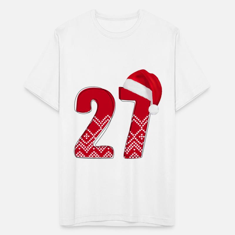 27 Christmas Birthday Number - Age Twenty Seven