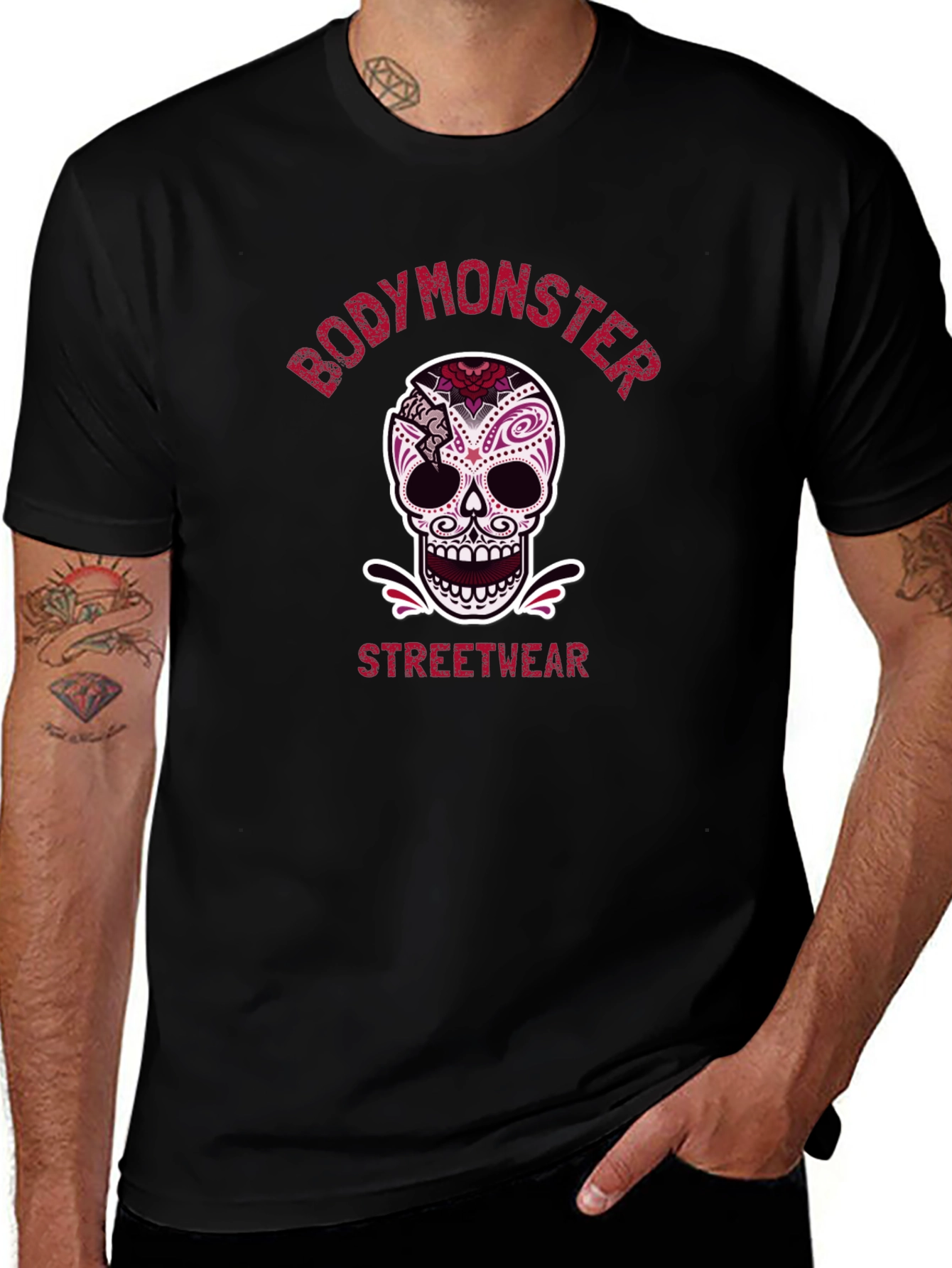 BodyMonster Skull Graphic Tee - Streetwear Style