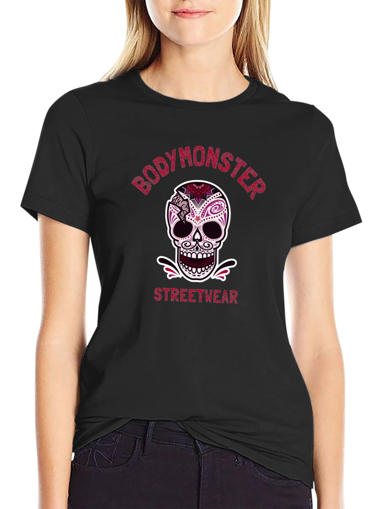BodyMonster Skull Graphic Tee - Streetwear Style