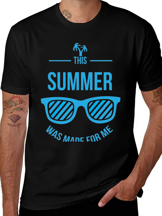 Summer Vibes T-Shirt - Sunglasses Design