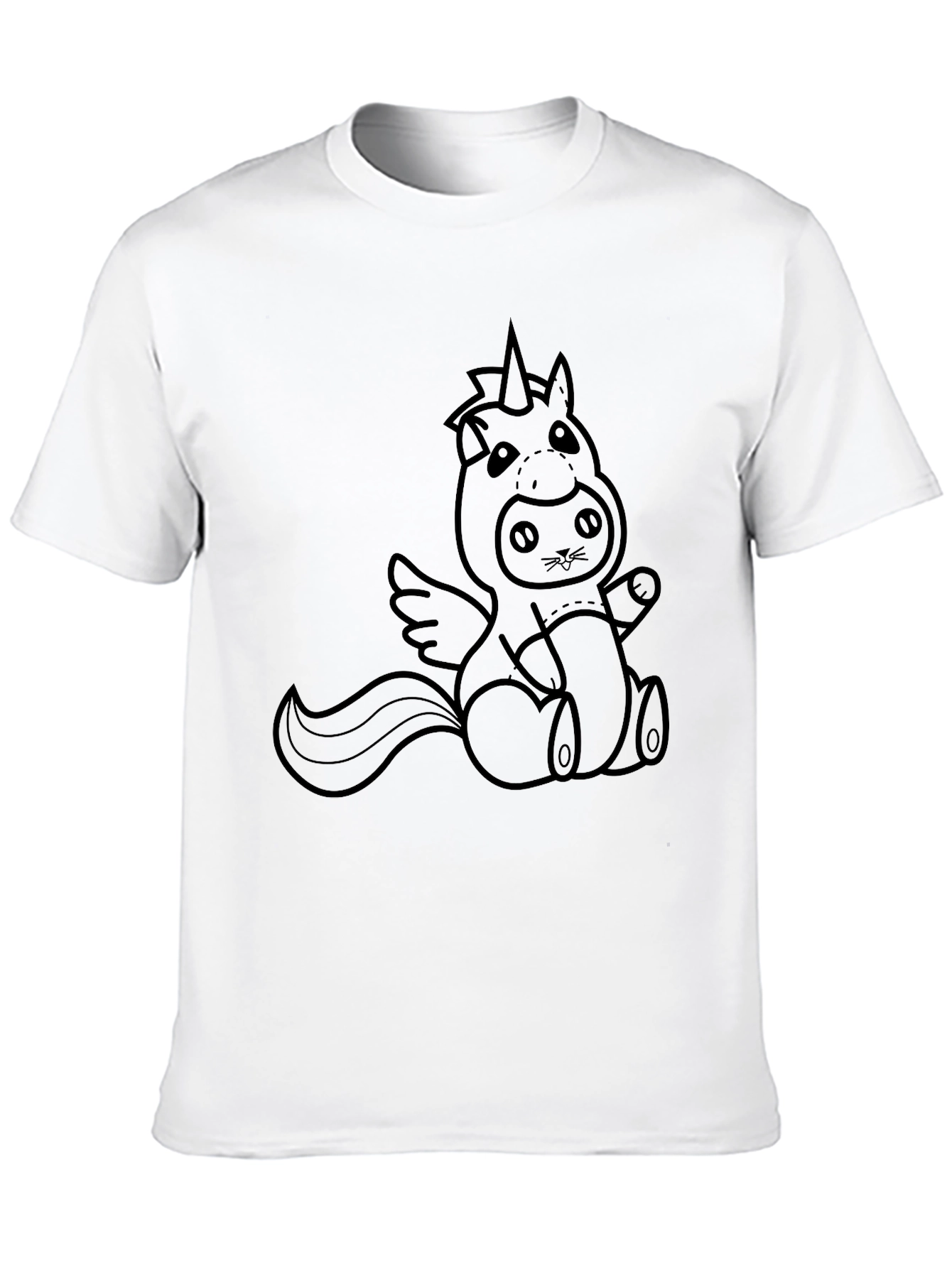 Unicorn Cat Costume T-Shirt