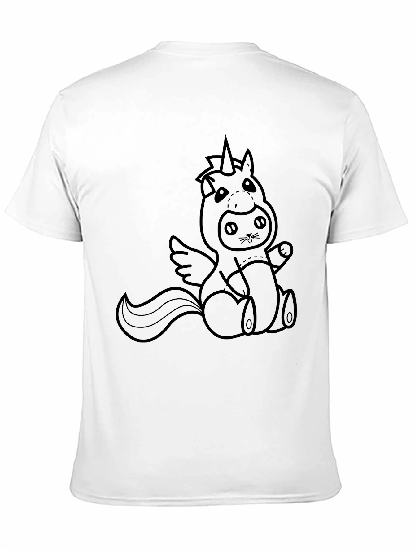 Unicorn Cat Costume T-Shirt