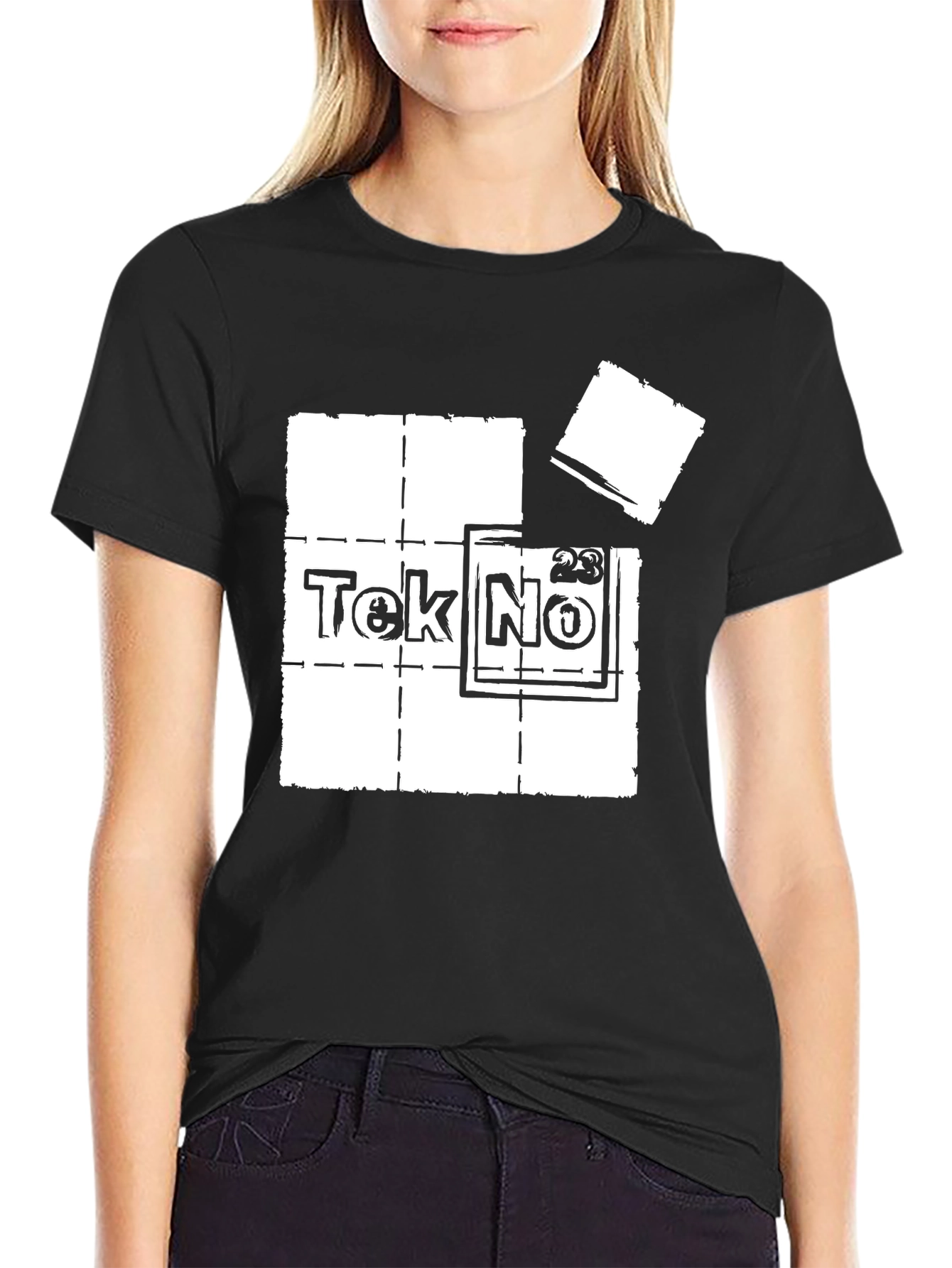 Tek No Graphic T-Shirt - Black