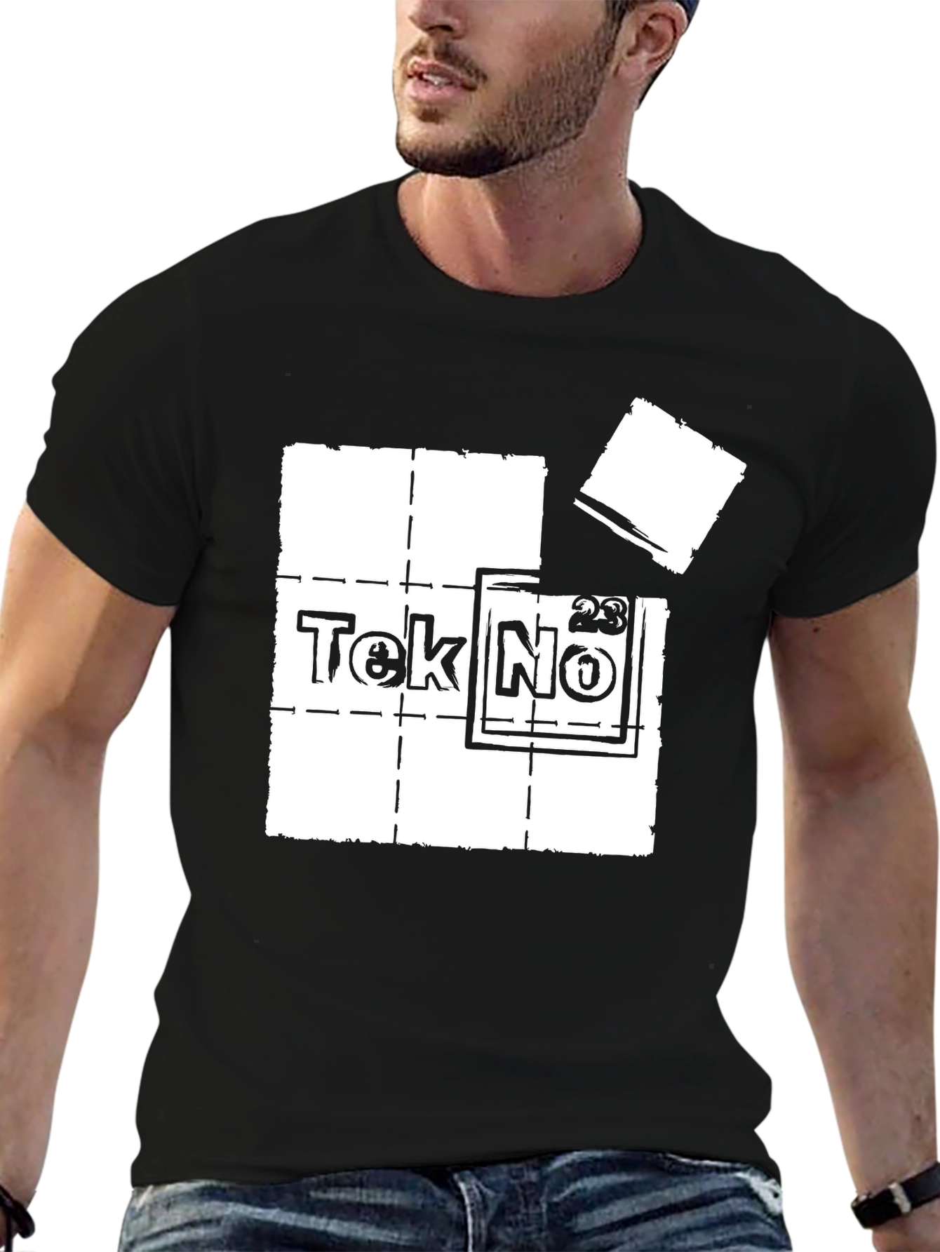 Tek No Graphic T-Shirt - Black