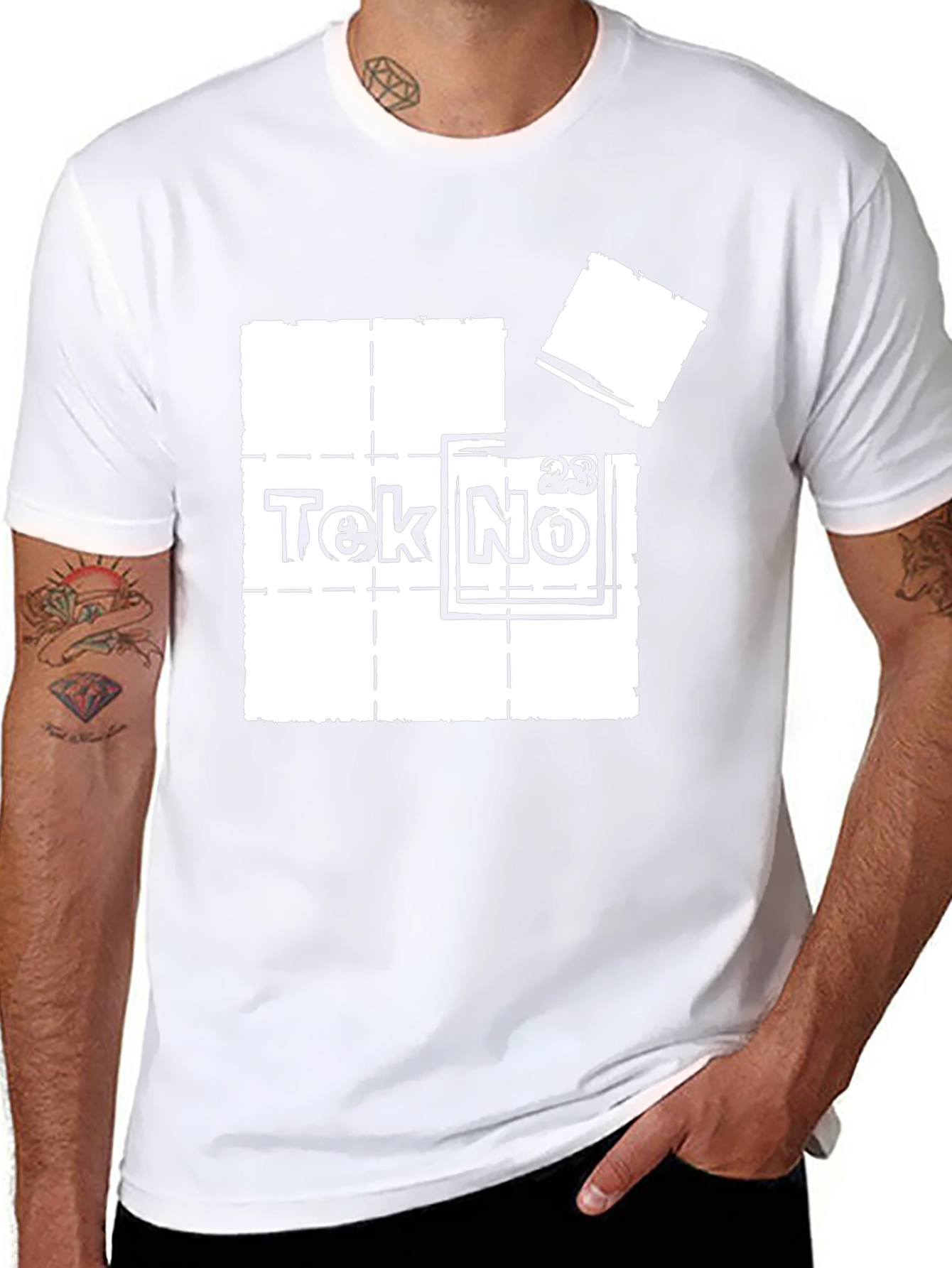 Tek No Graphic T-Shirt - Black
