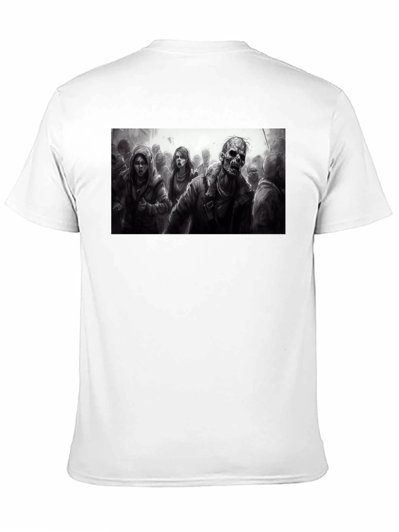 Zombie Horde T-Shirt - Dark Graphic Tee