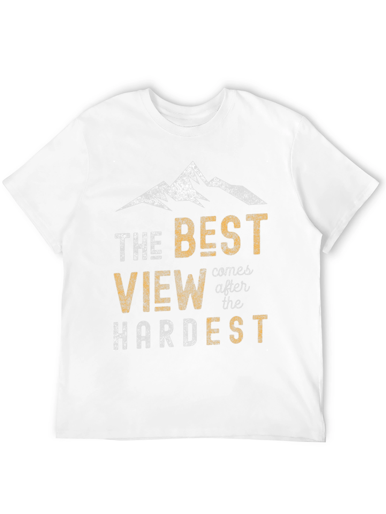 The Best View Mens Graphic T-Shirt - Motivational