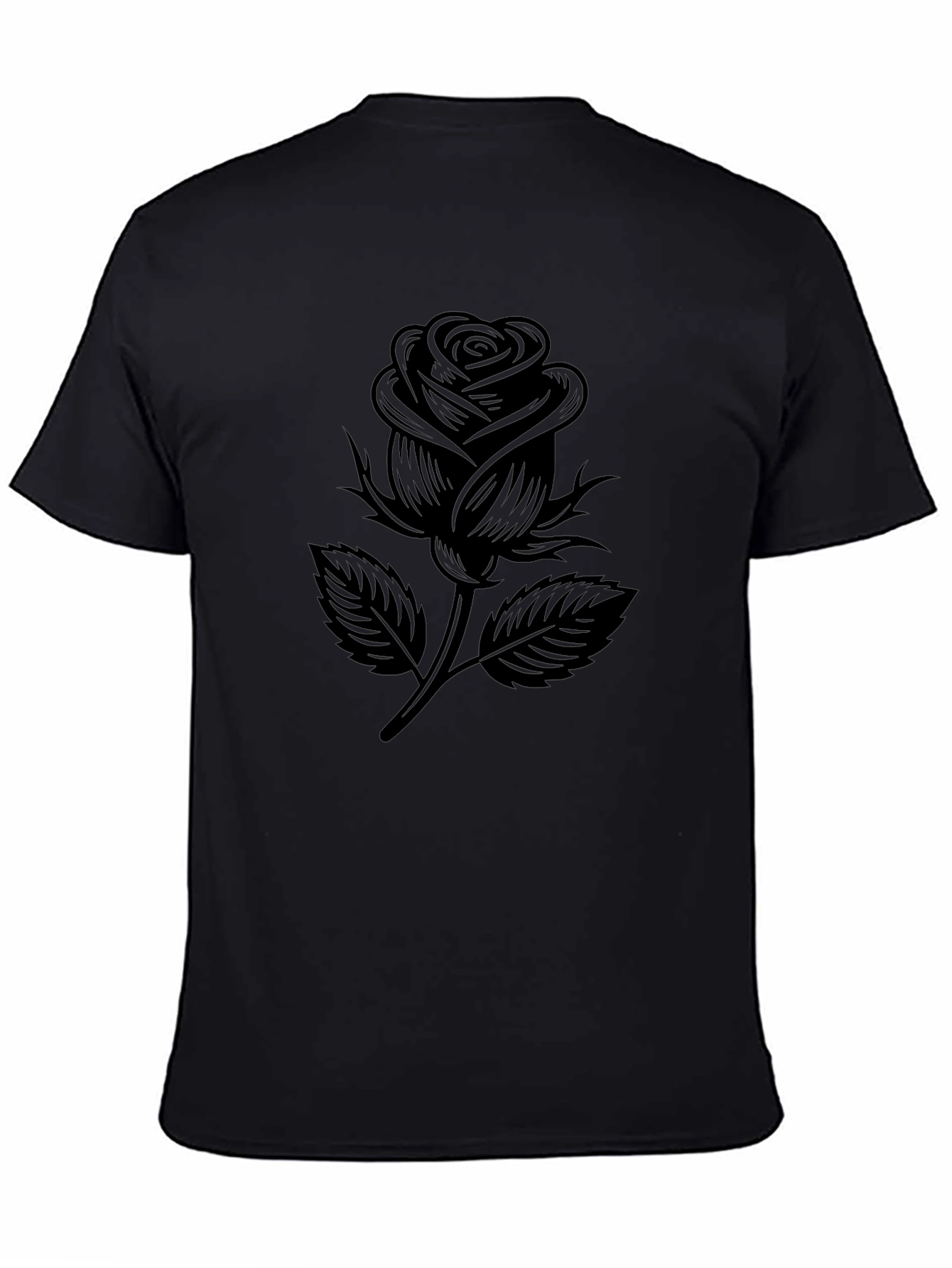 Black Rose Graphic T-Shirt