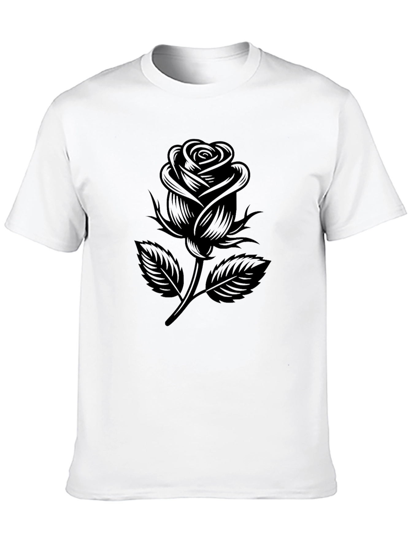 Black Rose Graphic T-Shirt