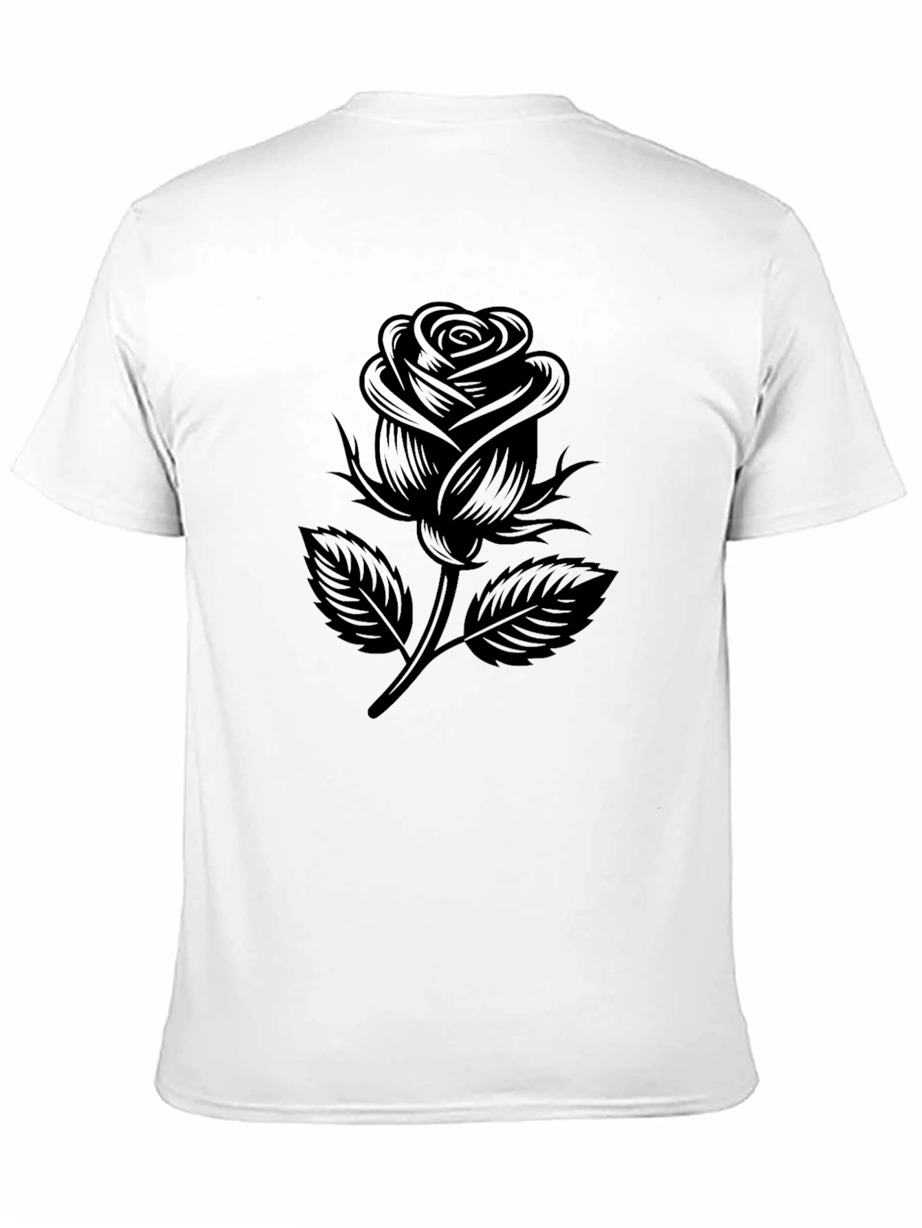 Black Rose Graphic T-Shirt
