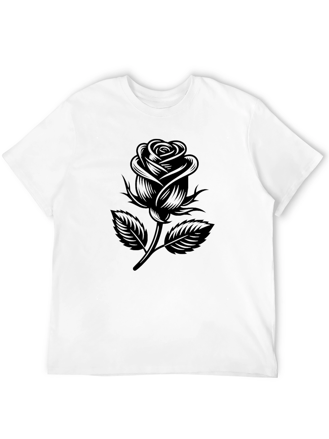 Black Rose Graphic T-Shirt
