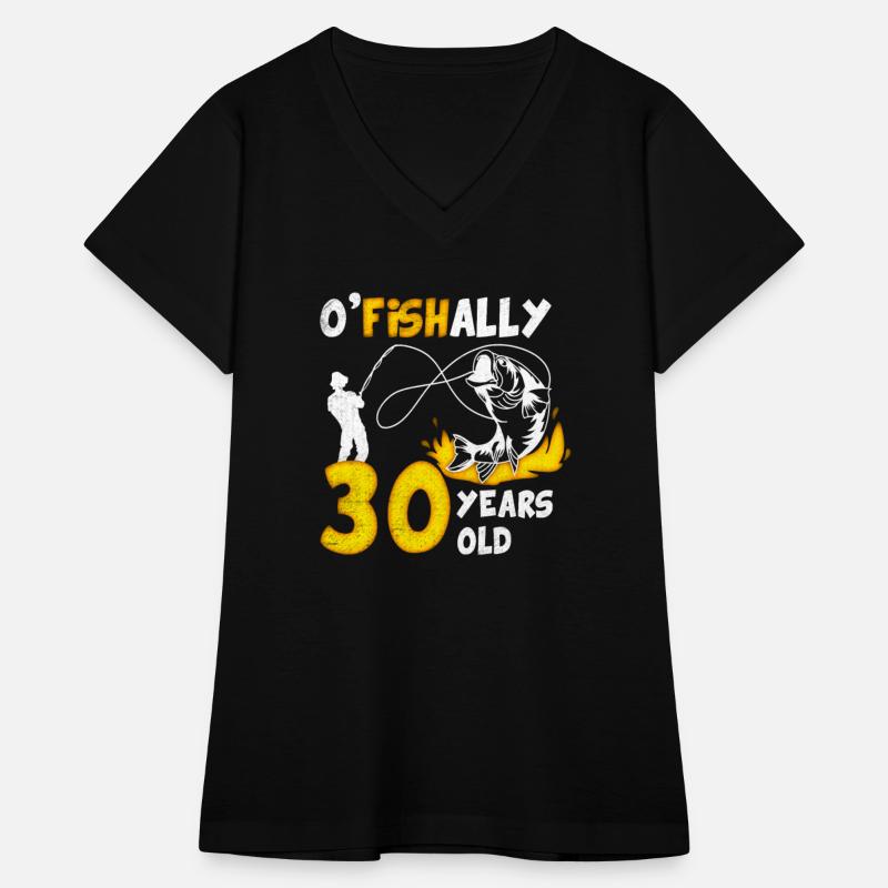 30th Birthday Fishing 1973 Vintage Fisherman Angle