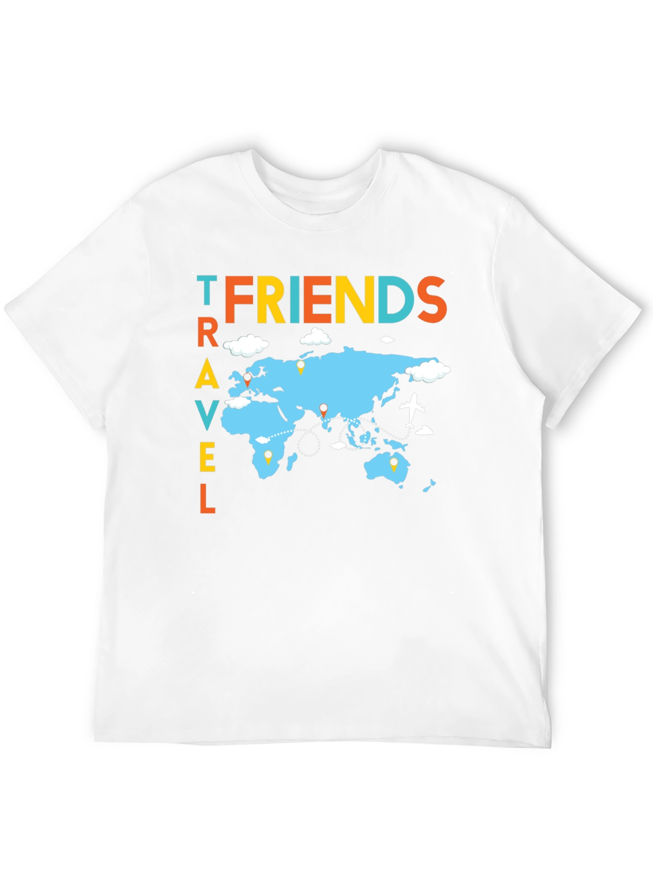 Travel Friends Graphic T-Shirt