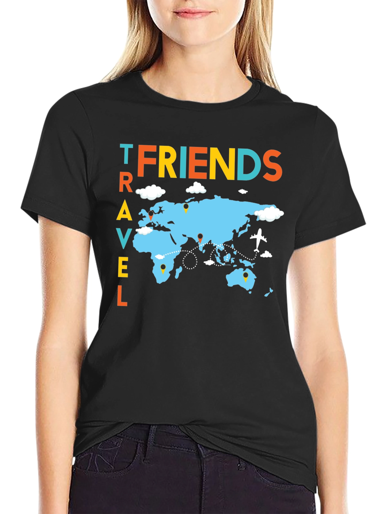 Travel Friends Graphic T-Shirt