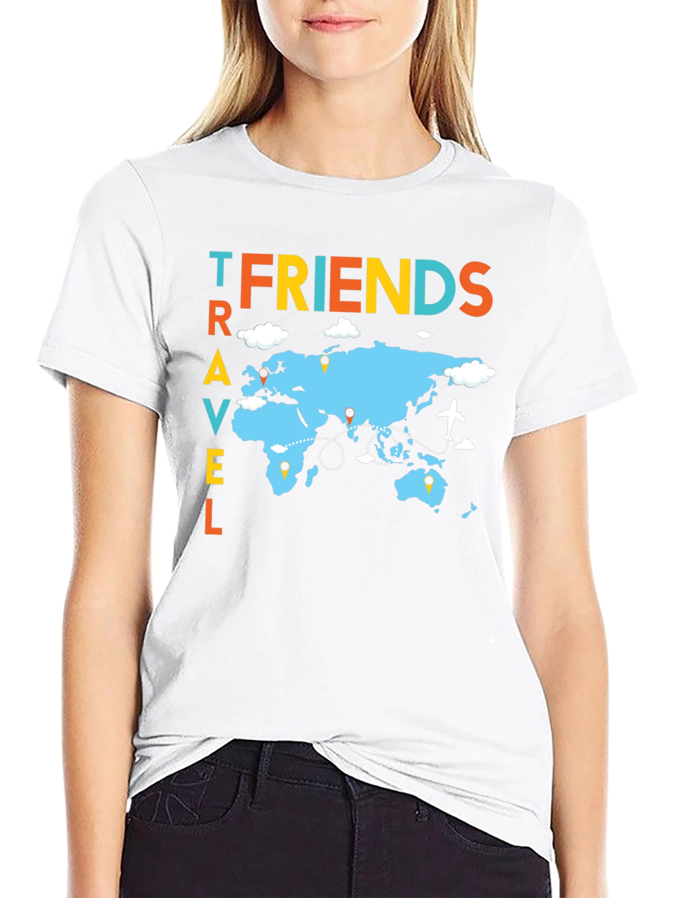Travel Friends Graphic T-Shirt