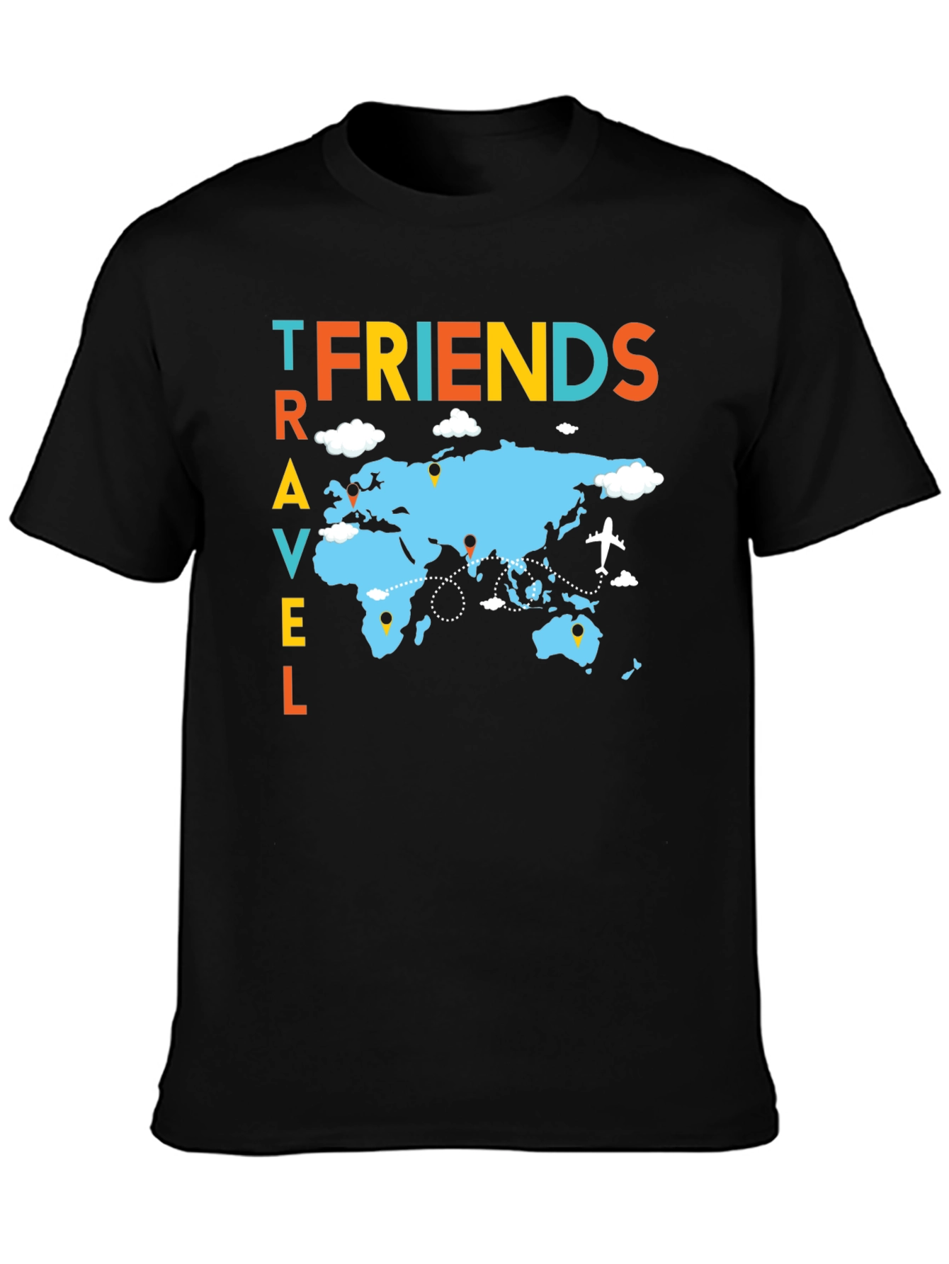 Travel Friends Graphic T-Shirt