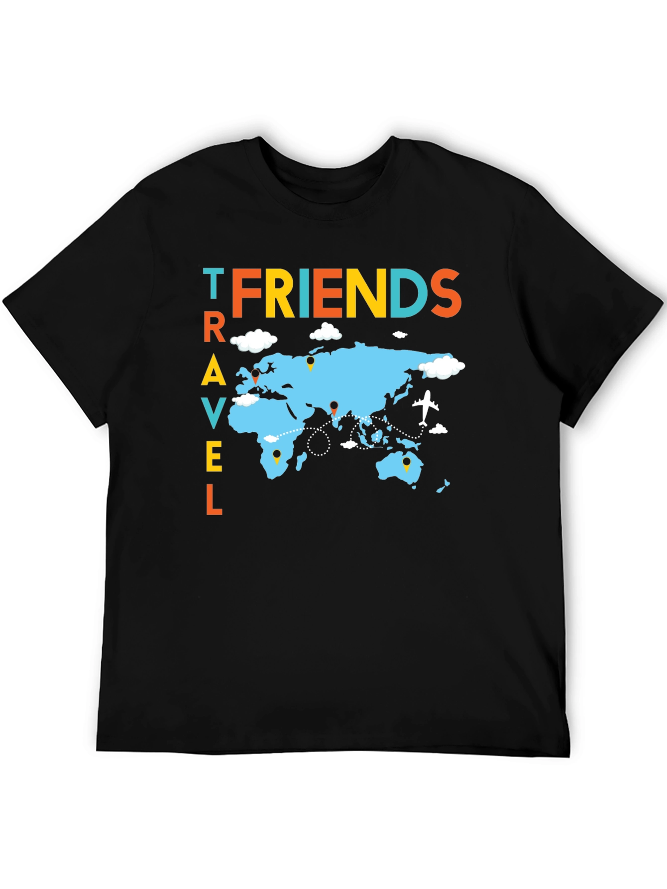 Travel Friends Graphic T-Shirt